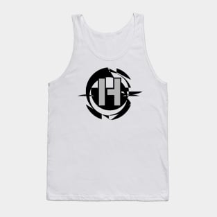 Futuristic Modern Letter H Tank Top